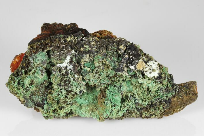 Green, Cuprian Adamite Crystals on Matrix - Ojuela Mine, Mexico #183740